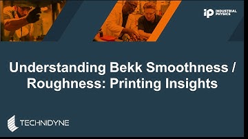 Understanding Bekk Smoothness/ Roughness: Printing Insights