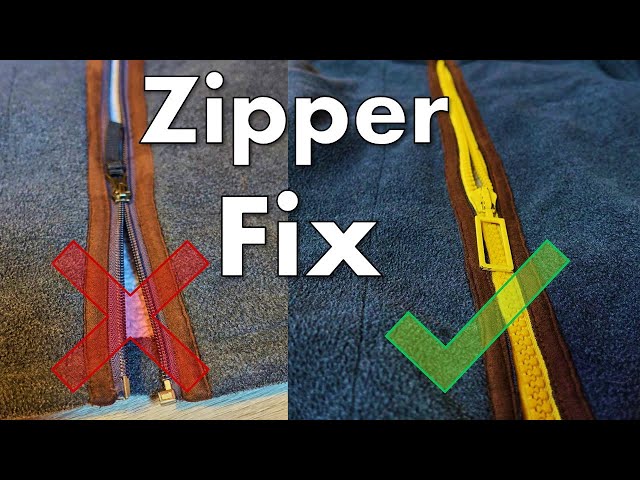 Quick Zipper Fix - Sew Youseful #1: An easy way how to replace a