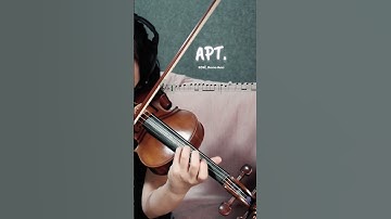APT. - ROSÉ & Bruno Mars (Violin Cover)