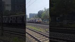 Mumbai local train #train #indianrailways #mumbaidiaries. #travel
