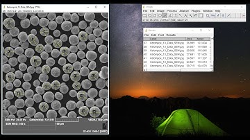 Menentukan Distribusi Ukuran Partikel dari data SEM dengan Menggunakan Aplikasi ImageJ dan Origin.