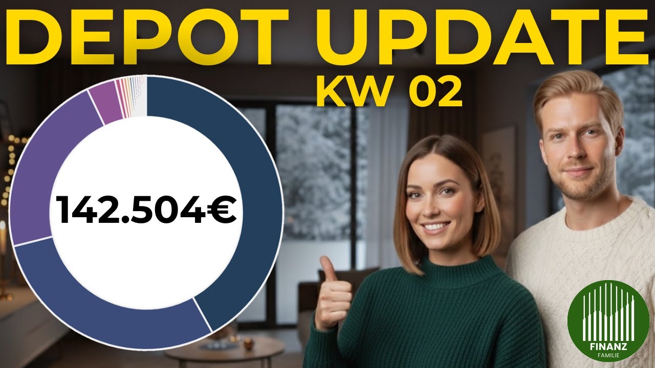 142.500€ DEPOT Update KW02 💸 Traumstart ins neue Börsenjahr 📈