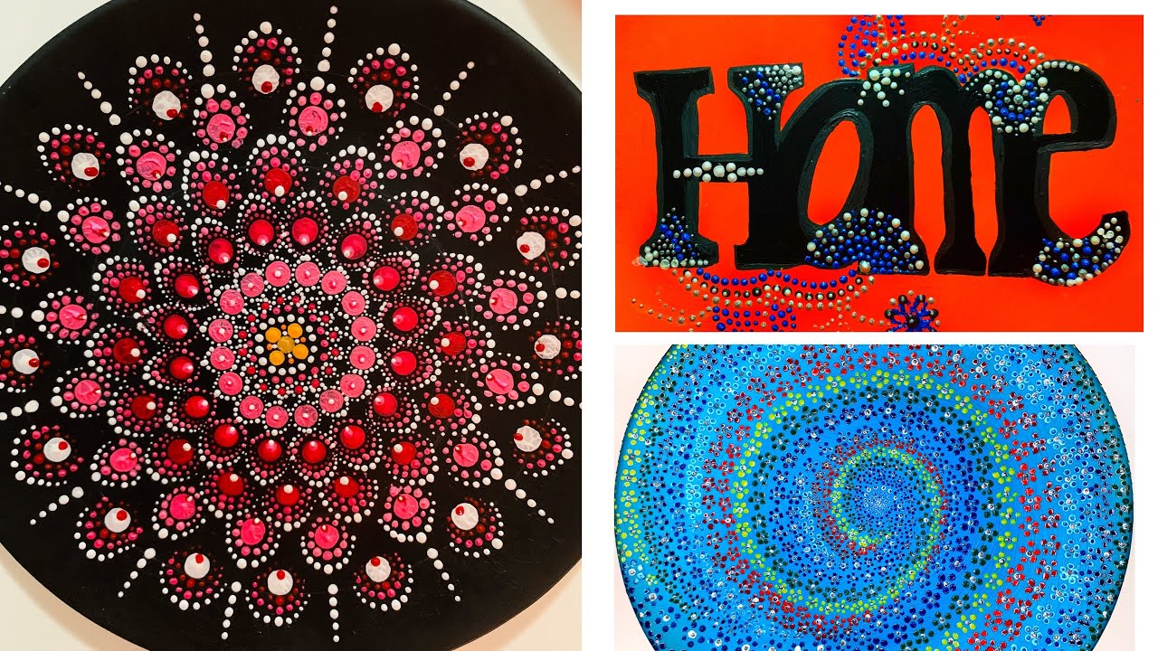 DIY Dot Mandala Art On Plates For Beginners YouTube Diy dot mandala art on plates for beginners youtube