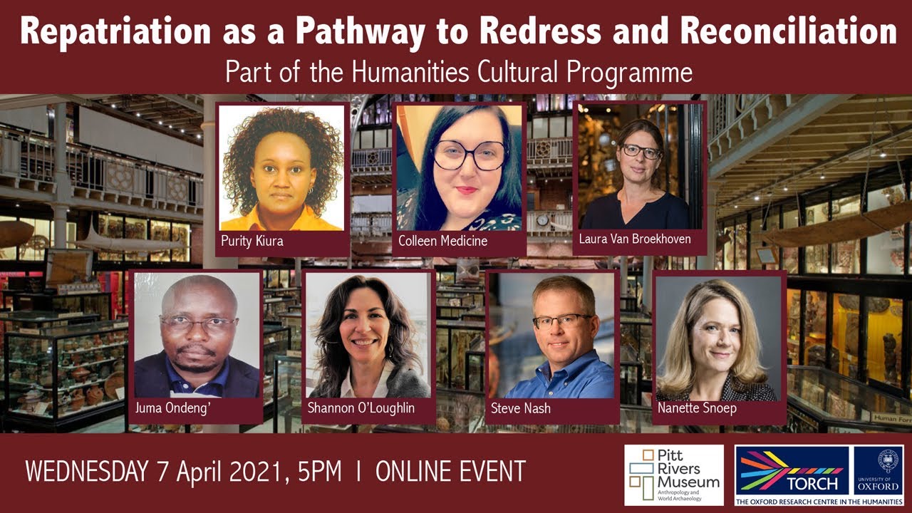 Pitt Rivers Museum - Repatriation as a Pathway to Redress and Reconciliation