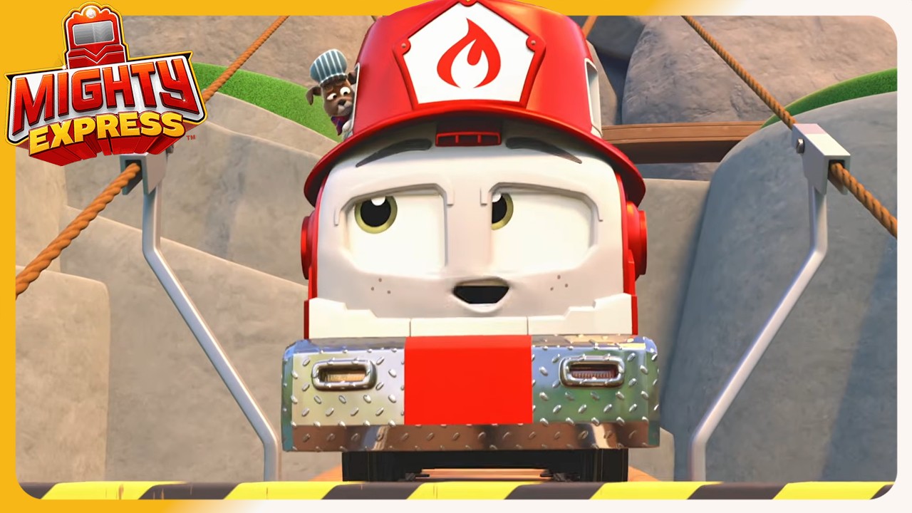 Zipline Fail | Mighty Express | Spin Kids | Cartoons for Kids