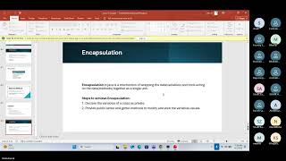 Java Encapsulation and final keyword Day 14