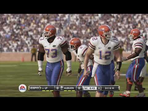 NCAA Football 11 Auburn Tigers vs. Florida Gators