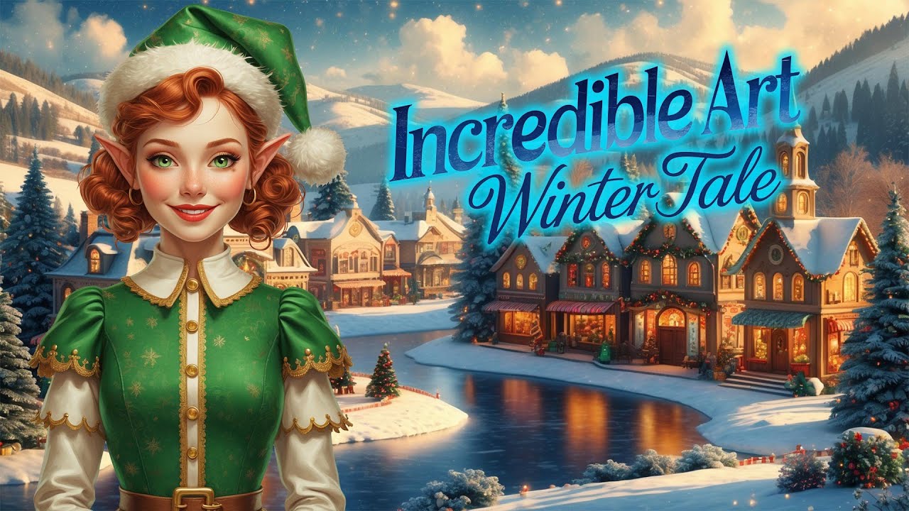 Incredible Art: Winter Tale Game Trailer