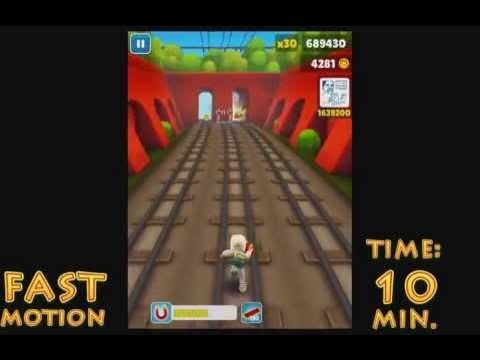 Score (x38-) in 08:23 by hsblue - Subway Surfers - Speedrun