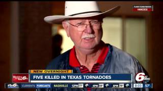 Texas tornadoes leave behind destruction - killing multiple people