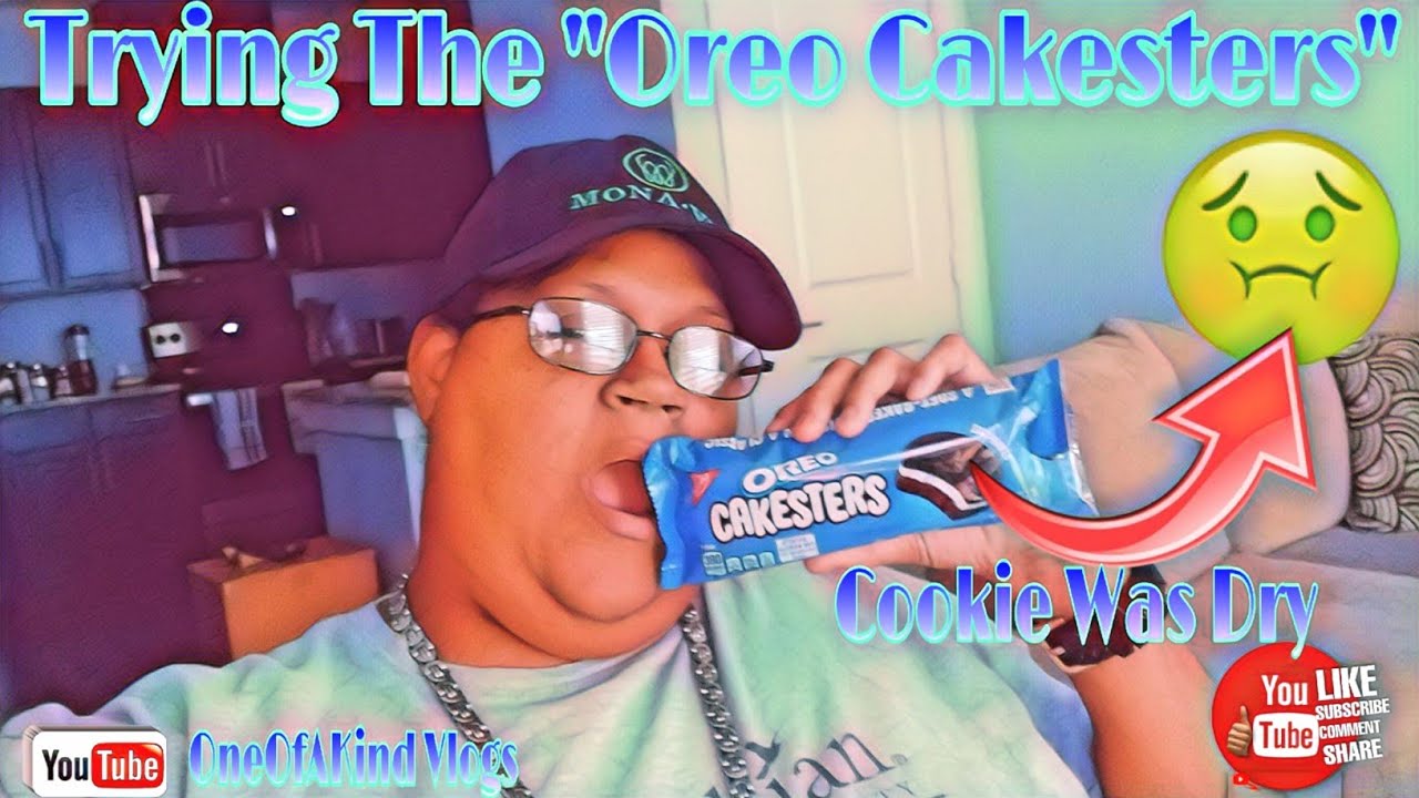 Trying The "Oreo Cakesters" YouTube