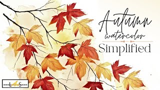 EXPLOSION of Fall Color! The Ultimate Guide to Painting Simple and Beautiful Autumn Leaves!