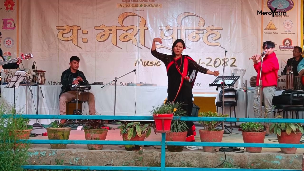 yomari festival 2082 | music festival in bhaktapur 2025 | newari dance | live performance 