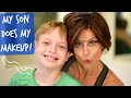 My SON Does My Makeup!