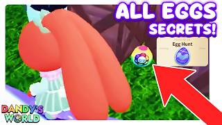 ALL SECRET EGGS IN DANDY'S WORLD EGG HUNT!