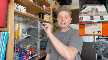 Costco Stackable Acrylic Glass Shoe Boxes/Cabinets Assembly Instructions