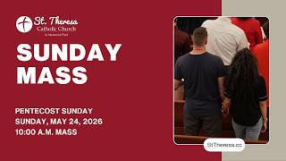 10:00 am Sunday Mass