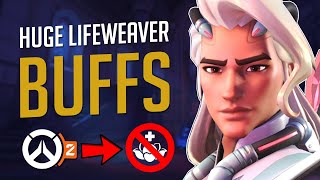 MASSIVE LIFEWEAVER BUFFS IN OVERWATCH 2! KEY ABILITY REMOVED! CONTROLS REWORK!