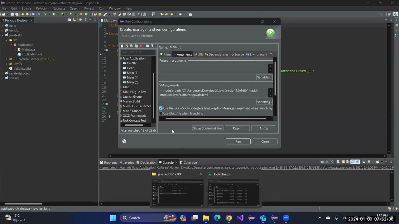 How to install JavaFX by teacher Haneen Dweik - YouTube