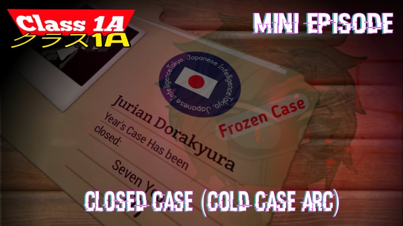 🎃Case File | Class 1A Mini Episode (The Cold Case Arc) My Hero Academia AU (Gacha Club)🎃