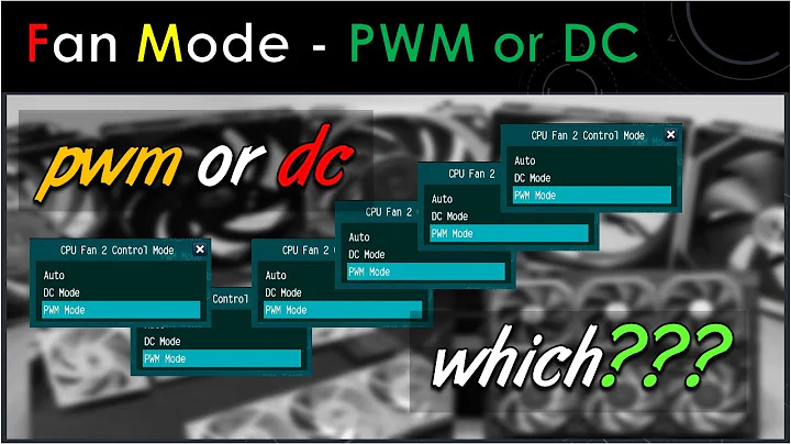 Fan Mode - PWM or DC