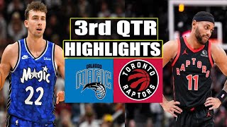 Orlando Magic vs Toronto Raptors 3rd QTR HIGHLIGHTS | March 17 | 2024 NBA Season