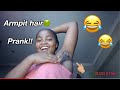 LONG ARMPIT HAIR PRANK ON MY SISTER!|NAMIBIAN YOUTUBER