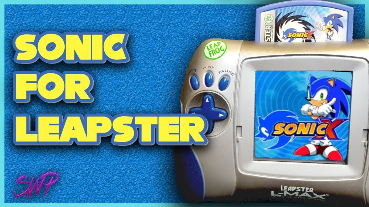  LeapFrog Leapster Learning Game Sonic X : Toys & Games