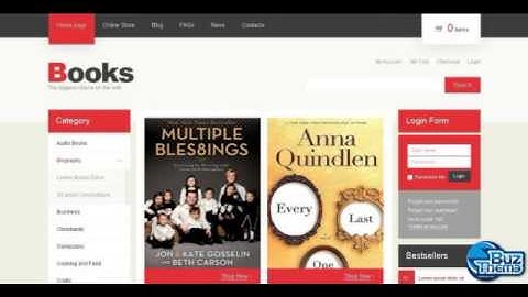 Download Book Store VirtueMart Template by  Mercury TM