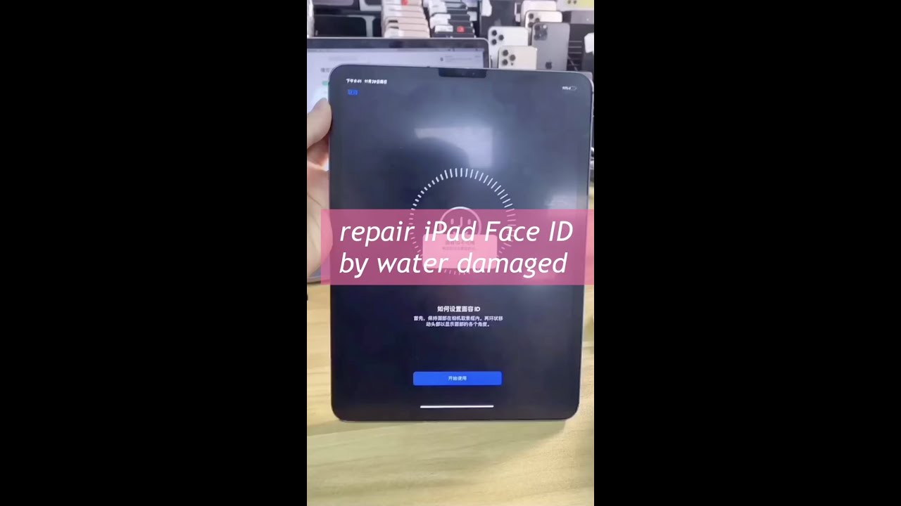 repair ipad face id water damaged YouTube