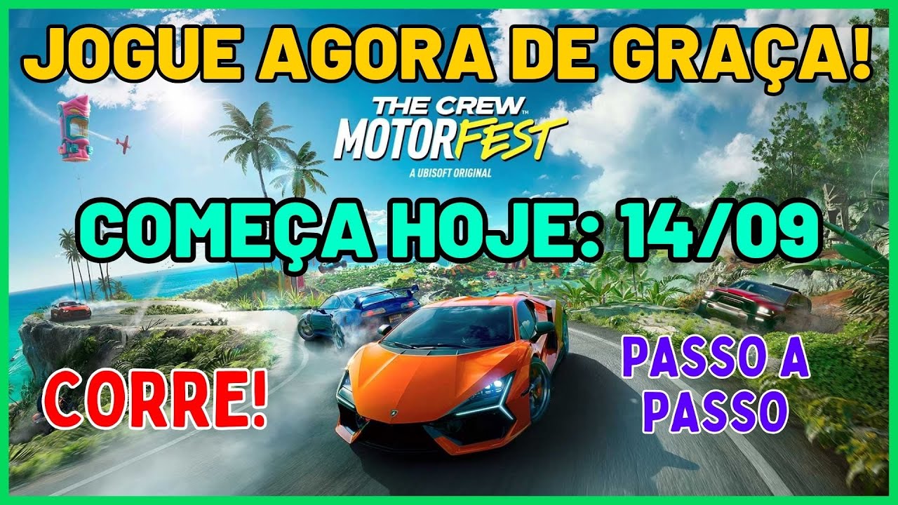 JOGUE THE CREW® 2 DE GRAÇA ESTE FIM DE SEMANA!