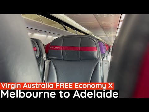 FREE ECONOMY X: Virgin Australia Melbourne to Adelaide Economy X B737 Trip Report | ft Charlie Who?