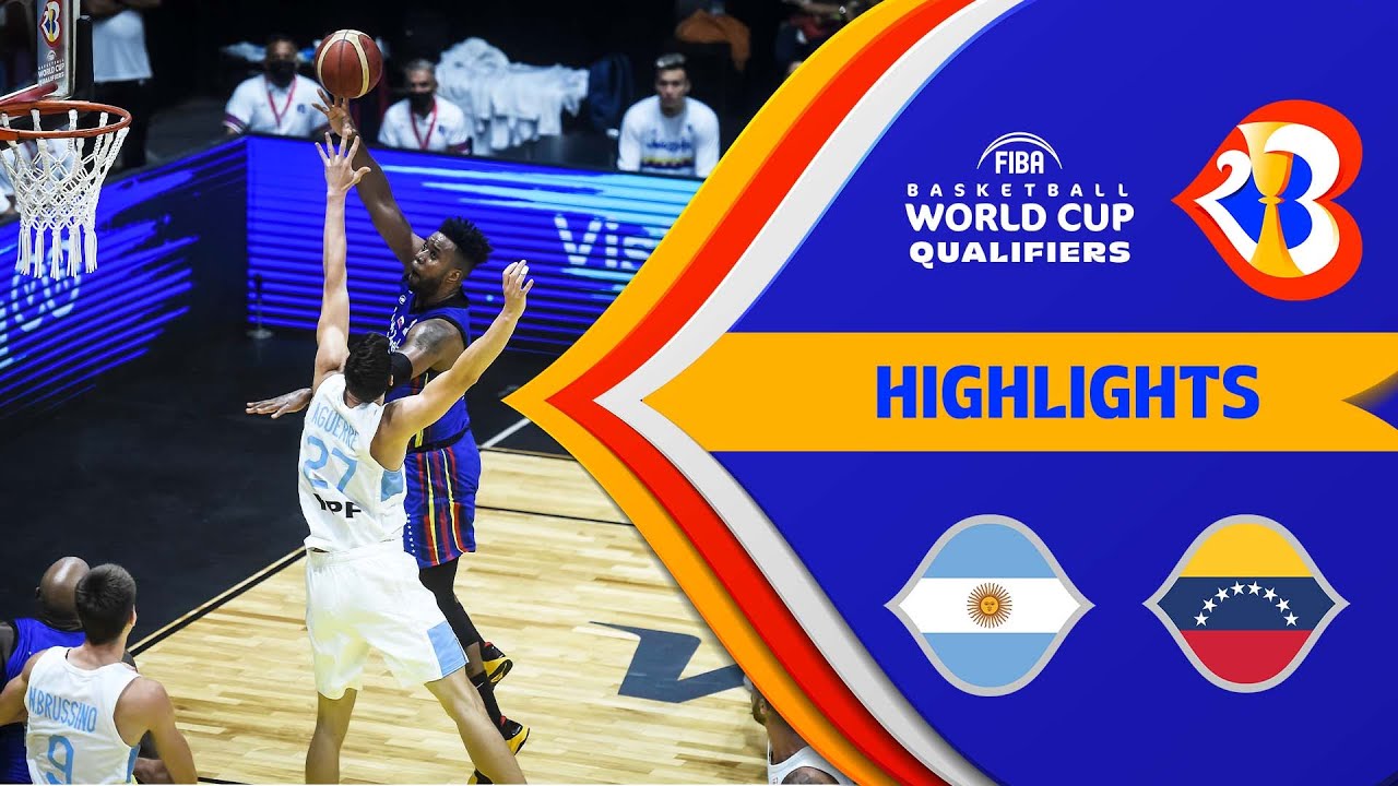 Argentina - Venezuela | Basketball Highlights - Qualifiers YouTube