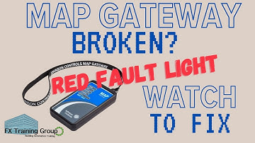 How to fix JCI MAP Gateway Fault