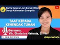 TAAT KEPADA KEHENDAK TUHAN //BSJD GKE #491