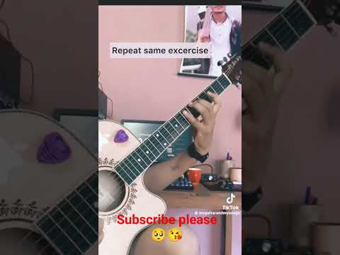 play the same exercise in reverse ◀️😄 #best #guitar #gujaratinews #shortvideo #trending #sound #how