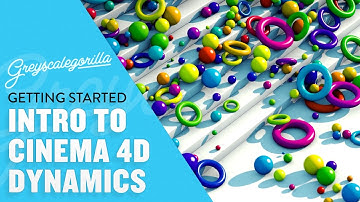 Getting Started With Cinema 4D - Intro To Cinema 4D Dynamics