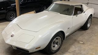 Detailing a 1973 Corvette That Hasn’t Been Washed in 23 years!!