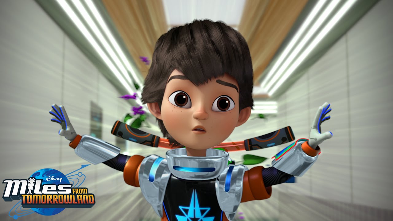 Galactech: Speed-Burst | Messages from Miles | Disney Junior