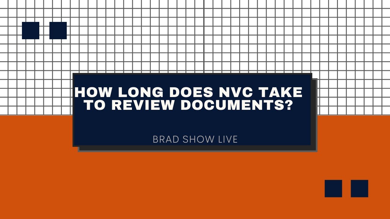 How Long Does NVC Take To Review Documents? YouTube