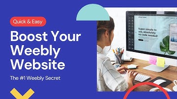 Weebly Tutorial (2021) - How to Quickly Boost Your Weebly Website
