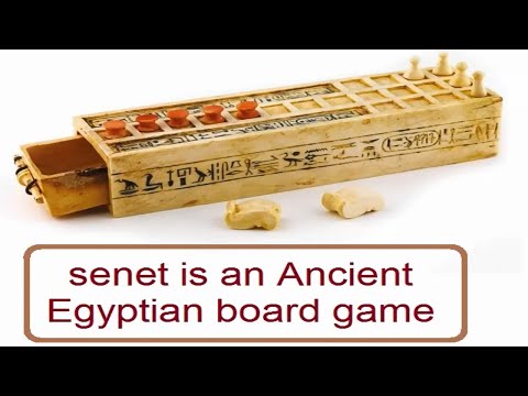Ancient Egyptian Senet Game