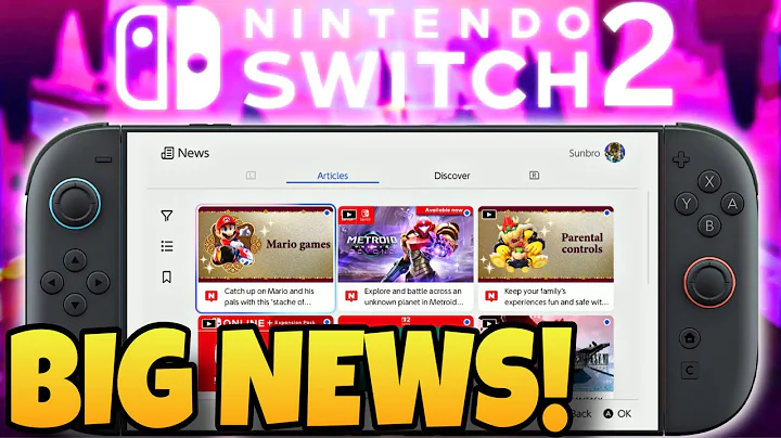 BIG NEWS Just Hit Nintendo Switch 2!