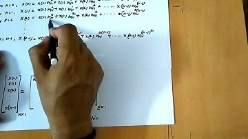 Discrete Fourier Transform Matrix method | DFT | | Digital Signal Processing | | DSP |