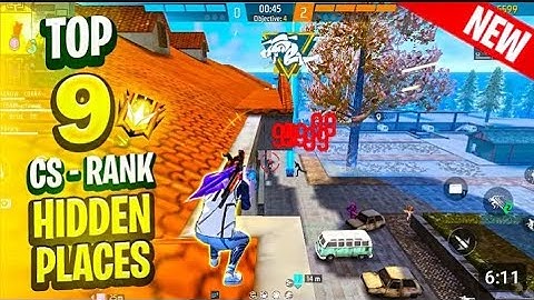 30 CLOCK TOWER HIDDEN PLACES AFTER OB47 UPDATE | cs rank tips and tricks |Gaming With Idea