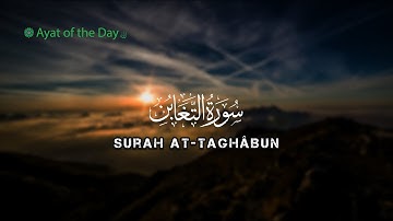 Surah At Taghabun 64 The Cheating    سورة التغابن  Arabic and English translation HD #quran
