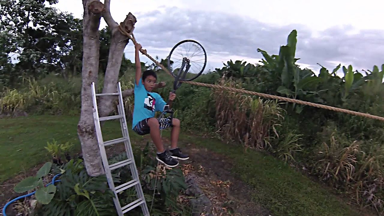 Backyard Zipline YouTube