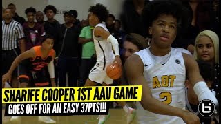Sharife Coopers Snaps In First Aau Game Drops 37Pts Ballislife Highlights