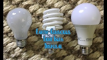 Environmentally-Friendly Bulb Disposal