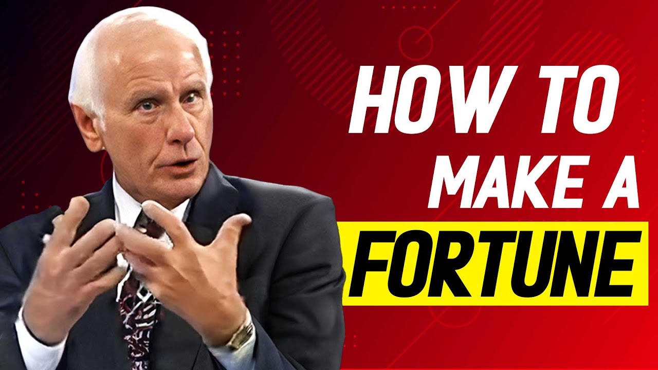 5 Steps From Average To Fortune |  Jim Rohn Motivation | Best Motivational Speech